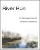 River Run for percussion quintet cover